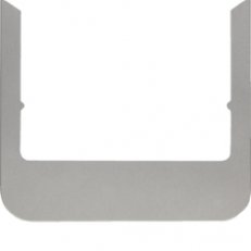 Designový rám pro KNX Touch Control 3,5, oblé hrany, ušlecht. ocel, mat 13192104
