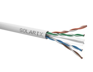 Instalační kabel CAT6 UTP PVC Eca 500m/cívka SOLARIX 26000001