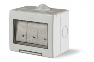 Kompletní sestava UNIBOX IP55 spínač řaz.6 16A SCAME 136.5121-323
