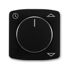 Kryt spínače žaluziového s otočným ovladačem 3294A-A00110 N černá Tango ABB