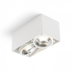 JAMES II DIMM stropní matná bílá 230V LED 2x15W 24° 3000K RENDL R13362