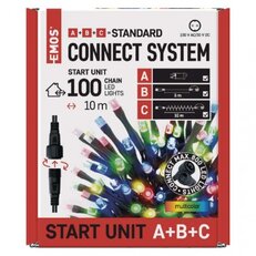 Základní sada pro spojovací řetězy Standard, 10 m, venkovní, multicolor, časovač