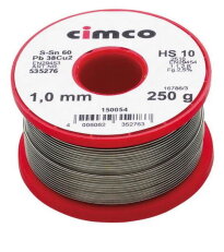 Letovací drát d2 mm (500 g) CIMCO 150076