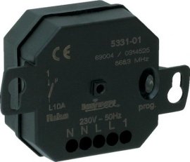 RF minipřijímač 1-kanálový NIKO 05-331