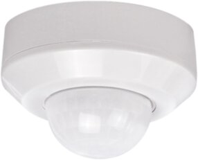 Detektor pohybu 230V AC, 360°, 1-kanálový, 30m, pro povrchovou montáž, kulatý