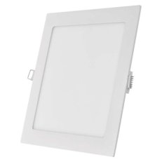 LED vestavné svítidlo NEXXO, čtvercové, bílé, 12,5W, teplá bílá EMOS ZD2134