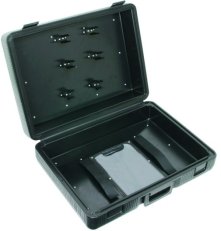 Umělohmotný kufr prázdný pro zkratovací soupravu a zemnicí tyče 565x410x170 mm