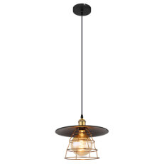 Závěsné svítidlo VIEJO černá 1xE27, max. 60W 230V GLOBO 15086BH1