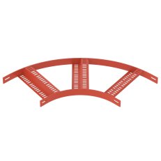 OBO SLZB 90 300 SG Oblouk 90° pro kabelový žebřík SL B310mm Ocel základní nátěr