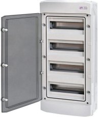 Nástěnná rozvodnice ECH-48PT 48M (4x12) IP65 ETI 001100304