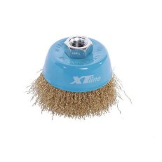 Cup brush  crimped wire, 100 mm/M14 XTLINE XT22003