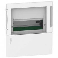 Schneider MIP22106S Mini Pragma 6M, kouřové průhledné dveře, zapuštěná mont.