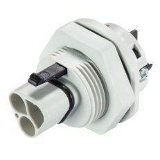 vidlice vestavná gesis RST, 3-pól, šroubové svorky, M25, šedá