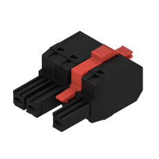 Zásuvný konektor DPS BVF 7.62HP/03/180MF2 SN BK BX LRP WEIDMÜLLER 2860660000