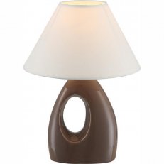 Stolní svítidlo SONJA keramika terakota 1xE14 40W 230V GLOBO 21672