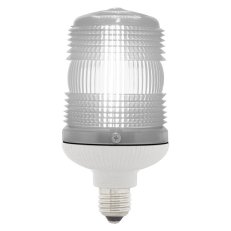 Maják zábleskový MINIFLASH X 110V, AC, IP54, E27, čirá, světle šedá 63826