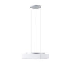 Závěsné LED svítidlo se skleněným stínidlem LINA LE7 34W IP40 DALI 3/4K stříbro
