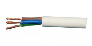 Silový kabel H03VV-F 3G0,5 B (3x0,5)