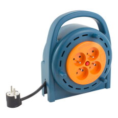 SCAME 709.3810 Kabelový buben TRIS IP20-4x230V,10 m kabel H05VV-F-3G1,5