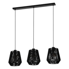 Závěsné svítidlo PERSLEY E27 černá 3X60W IP20 EGLO 44106