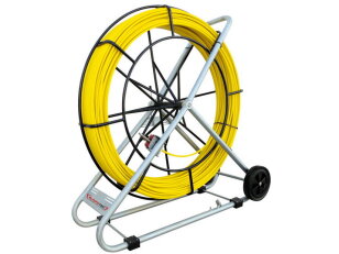 Protahovací pero RUNPOTEC 10102 GF15 ze skelného vlákna 15mm, 300m, vč. stojanu