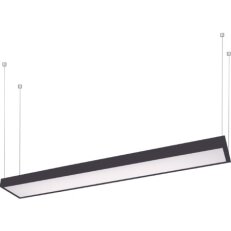 Závěsné svítidlo Quatro panel S 1200x150 závěs černá 22W IP20 LED 4000K