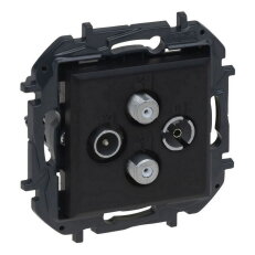 NILOE S.TV-RD-SAT 2 KAB.ČERNÁ LEGRAND 863582B