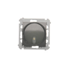 Elektronický zvonek, 8-12V, antracit mat, metalizované DDT1.01/48