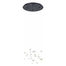 Závěsné svítidlo ADRADOS LED 25,2W IP20 černá EGLO 390435