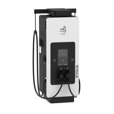 Rychlonabíjecí stanice, EVlink Pro DC, 120kW, konektory CCS2 + CCS2 EVD1S120TBB