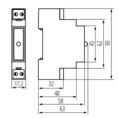 Přepěťová ochrana SP 230/10K/HS/i, KANLUX 25572