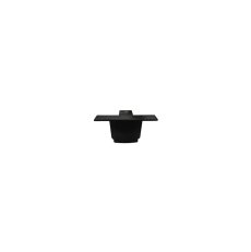 CTLS RECESSED DEAD END CAP BLACK