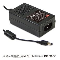 Stolní adaptér 25W 15V 1660mA MEAN WELL GST25A15-P1J