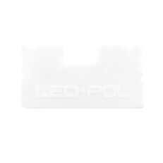 Koncovka profilu pro LED pásky ORO CAP UNI IN/OUT O WHITE LED-POL ORO11086