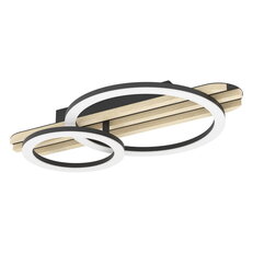 DL LED SCHWARZ/HOLZ L500 CEMBRANO
