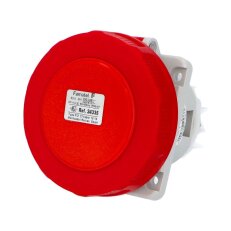 Vestavná zásuvka IP67/400V/63A/5P 6h, šikmá 10° - SpeedPRO FAMATEL 24335