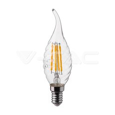 LED Bulb 4W Filament E14 Twist Candle Tail 4000K   VT-1995-N, V-TAC SKU214431