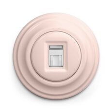 Datová zásuvka GREENLUX KLIKLAP R/DATA Old pink