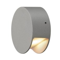 PEMA, NÁSTĚNNÉ SVÍTIDLO, LED, 3000 K, IP 44, stříbřitě šedé, 4 W    SLV 231012