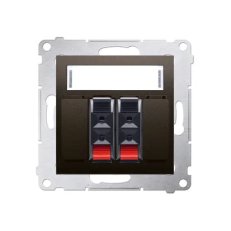 DGL32.01/46 Dvojitá zásuvka reproduktoro
