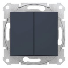 Sedna Přepínač sériový, řazení 5, Graphite SCHNEIDER SDN0300170