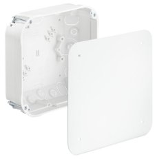 Krabice spojovací bezhalogen 165x165x72mm s víkem, do dutých stěn KAISER 9196-77