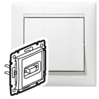 VALENA ZÁSUVKA HD15 BÍLÁ LEGRAND 770083