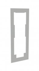 XLP1-1P Krycí rámeček 1x 1P