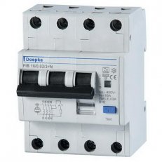 Kombinovaný chránič FIB 16/0,03/3+N-A 3+NP 16A 0.03A char.B DOEPKE 09955104