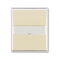 Kryt vypínače s popisovým pol 3558E-A00610 21 slonová kost/led. bílá Element ABB