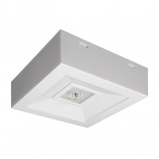 LOVATO přisazené open area svítící při výpadku 1 hod. LED 3W IP20 NiMh bílé