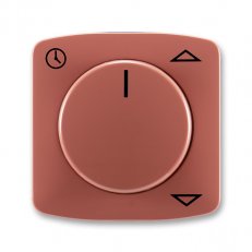 Kryt spínače žaluziového s otočným ovladačem 3294A-A00110 R2 vřesová Tango ABB