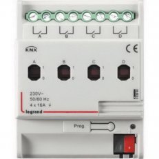 KNX SPÍNACÍ KONTROLER 4X16A DIN LEGRAND 002680