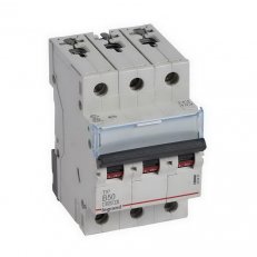TX3 JISTIČ, 3 PÓLOVÝ, CHAR. B, 50A 6000A LEGRAND 403407